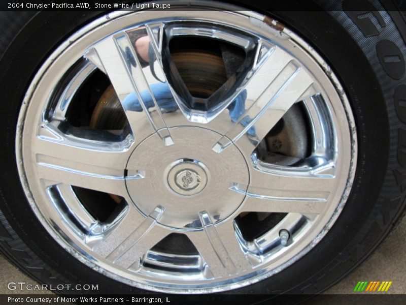 Stone White / Light Taupe 2004 Chrysler Pacifica AWD
