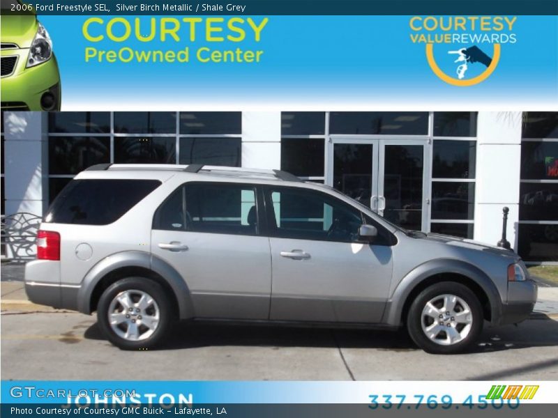 Silver Birch Metallic / Shale Grey 2006 Ford Freestyle SEL