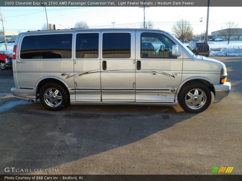  2003 Express 1500 AWD Passenger Conversion Van Light Pewter Metallic