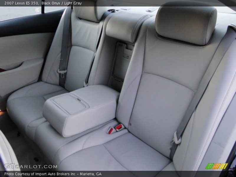 Black Onyx / Light Gray 2007 Lexus ES 350
