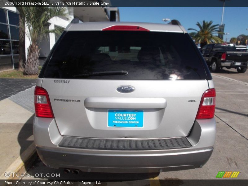 Silver Birch Metallic / Shale Grey 2006 Ford Freestyle SEL