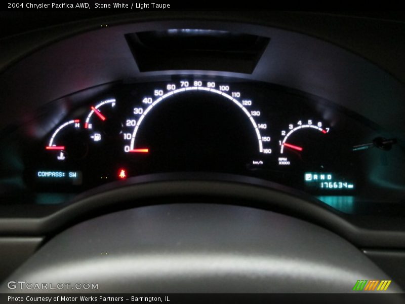Stone White / Light Taupe 2004 Chrysler Pacifica AWD