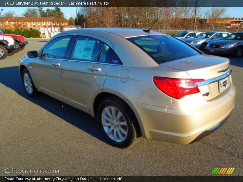 Cashmere Pearl / Black 2013 Chrysler 200 Touring Sedan