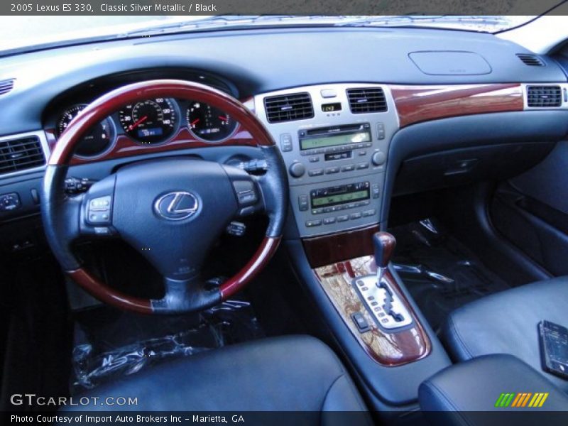 Classic Silver Metallic / Black 2005 Lexus ES 330
