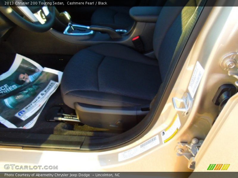 Cashmere Pearl / Black 2013 Chrysler 200 Touring Sedan