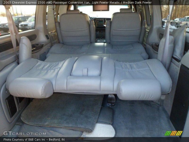  2003 Express 1500 AWD Passenger Conversion Van Medium Dark Pewter Interior