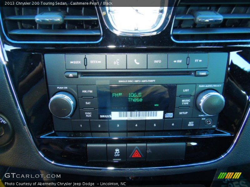 Audio System of 2013 200 Touring Sedan