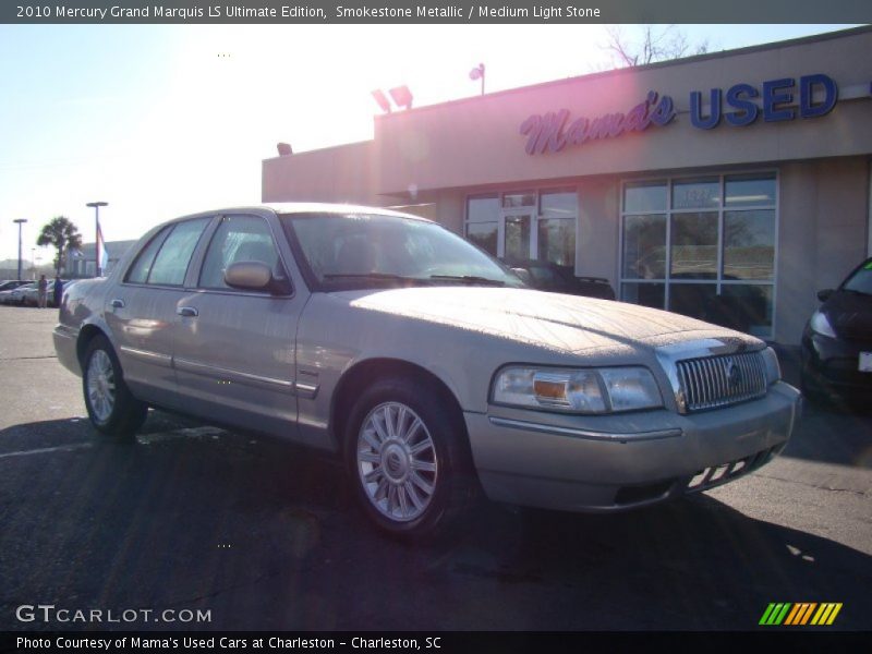 Smokestone Metallic / Medium Light Stone 2010 Mercury Grand Marquis LS Ultimate Edition