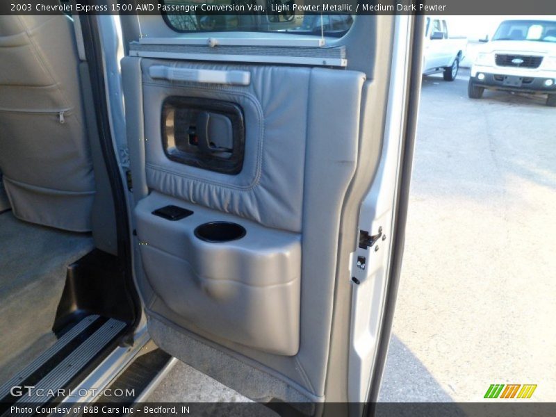 Light Pewter Metallic / Medium Dark Pewter 2003 Chevrolet Express 1500 AWD Passenger Conversion Van