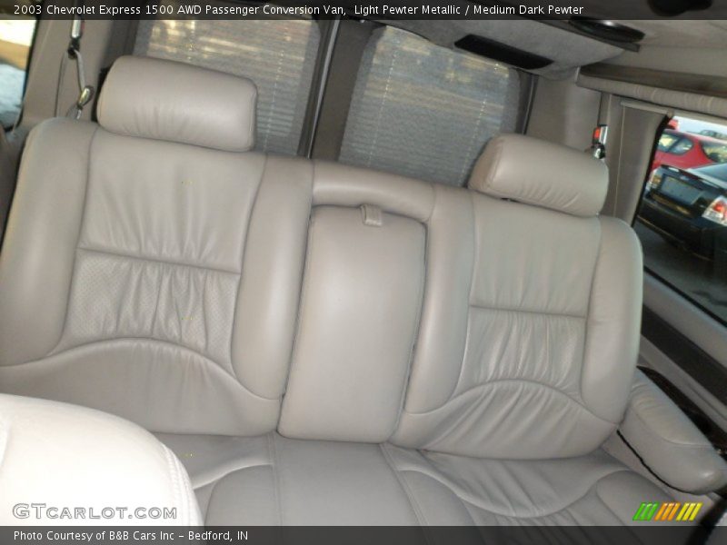Rear Seat of 2003 Express 1500 AWD Passenger Conversion Van