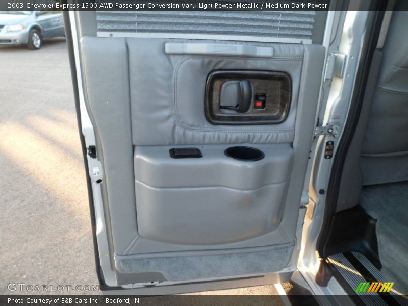 Light Pewter Metallic / Medium Dark Pewter 2003 Chevrolet Express 1500 AWD Passenger Conversion Van