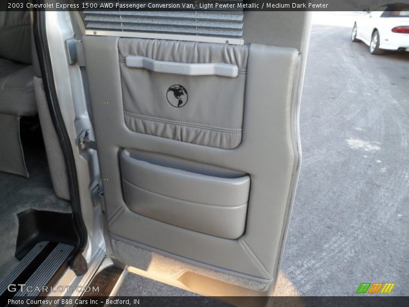 Light Pewter Metallic / Medium Dark Pewter 2003 Chevrolet Express 1500 AWD Passenger Conversion Van