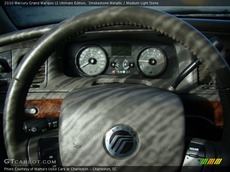 Smokestone Metallic / Medium Light Stone 2010 Mercury Grand Marquis LS Ultimate Edition