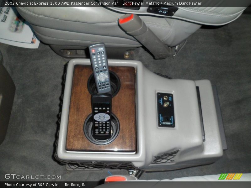 Light Pewter Metallic / Medium Dark Pewter 2003 Chevrolet Express 1500 AWD Passenger Conversion Van