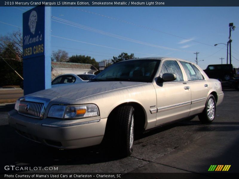 Smokestone Metallic / Medium Light Stone 2010 Mercury Grand Marquis LS Ultimate Edition