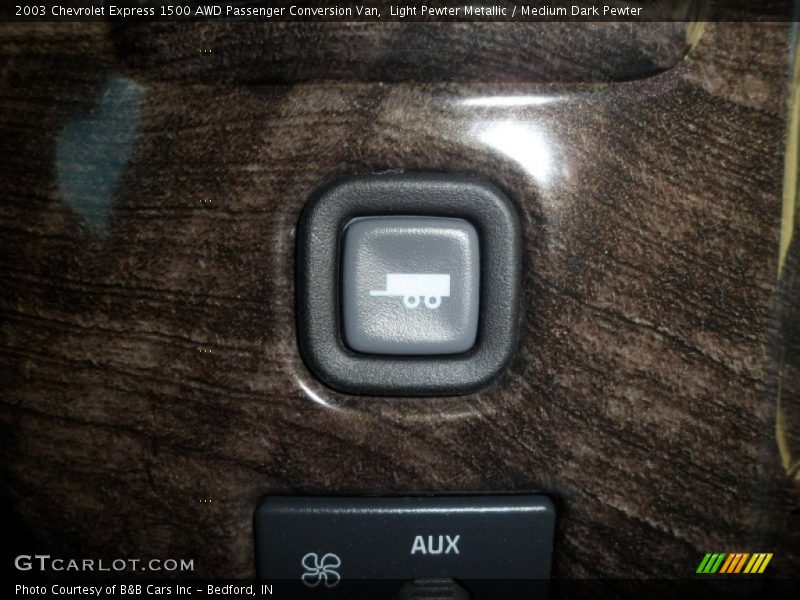 Light Pewter Metallic / Medium Dark Pewter 2003 Chevrolet Express 1500 AWD Passenger Conversion Van