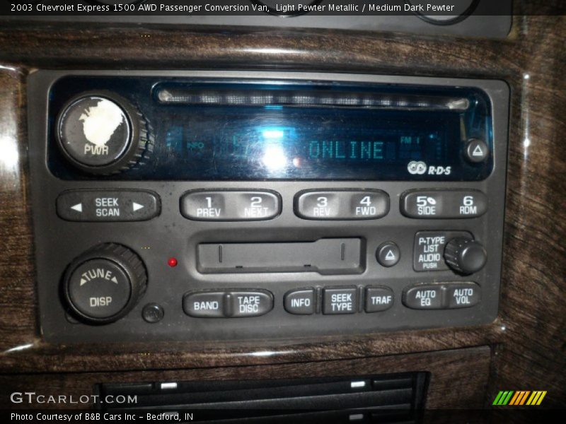 Audio System of 2003 Express 1500 AWD Passenger Conversion Van