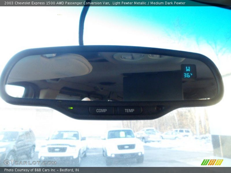 Light Pewter Metallic / Medium Dark Pewter 2003 Chevrolet Express 1500 AWD Passenger Conversion Van