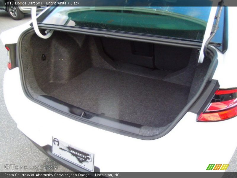 Bright White / Black 2013 Dodge Dart SXT