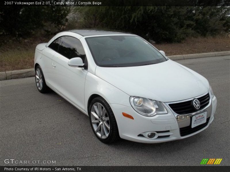 Candy White / Cornsilk Beige 2007 Volkswagen Eos 2.0T