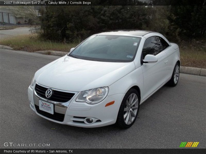 Candy White / Cornsilk Beige 2007 Volkswagen Eos 2.0T