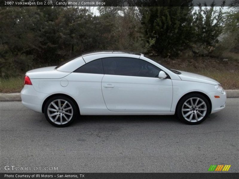 Candy White / Cornsilk Beige 2007 Volkswagen Eos 2.0T