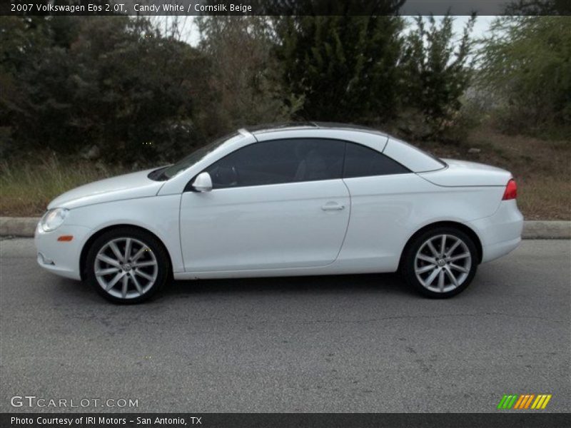 Candy White / Cornsilk Beige 2007 Volkswagen Eos 2.0T