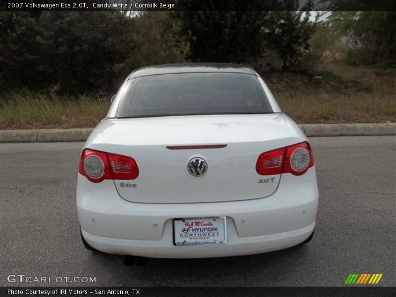 Candy White / Cornsilk Beige 2007 Volkswagen Eos 2.0T