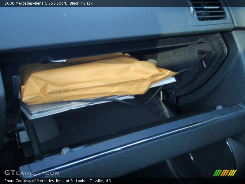 Black / Black 2008 Mercedes-Benz C 350 Sport