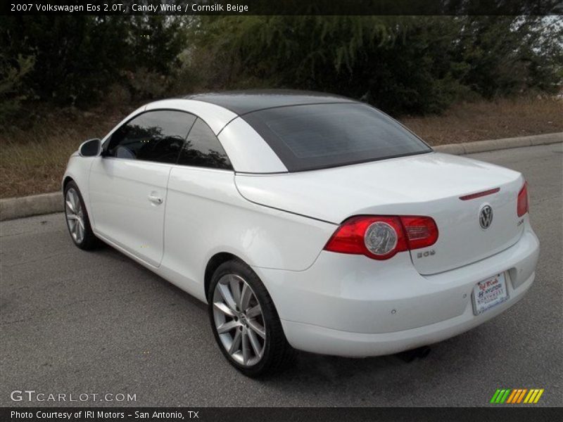 Candy White / Cornsilk Beige 2007 Volkswagen Eos 2.0T