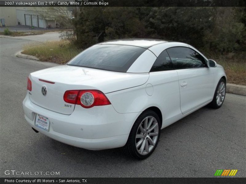 Candy White / Cornsilk Beige 2007 Volkswagen Eos 2.0T