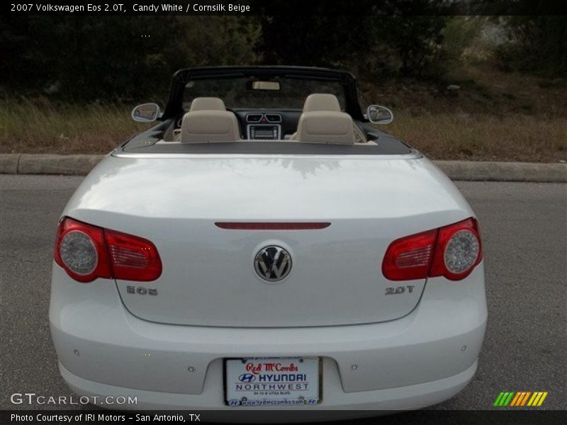Candy White / Cornsilk Beige 2007 Volkswagen Eos 2.0T