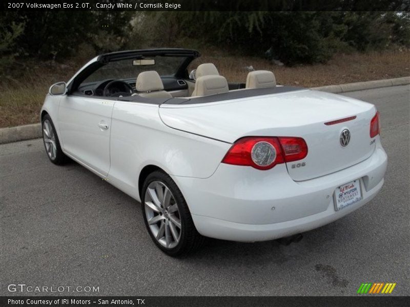 Candy White / Cornsilk Beige 2007 Volkswagen Eos 2.0T
