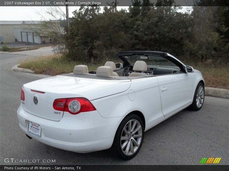 Candy White / Cornsilk Beige 2007 Volkswagen Eos 2.0T