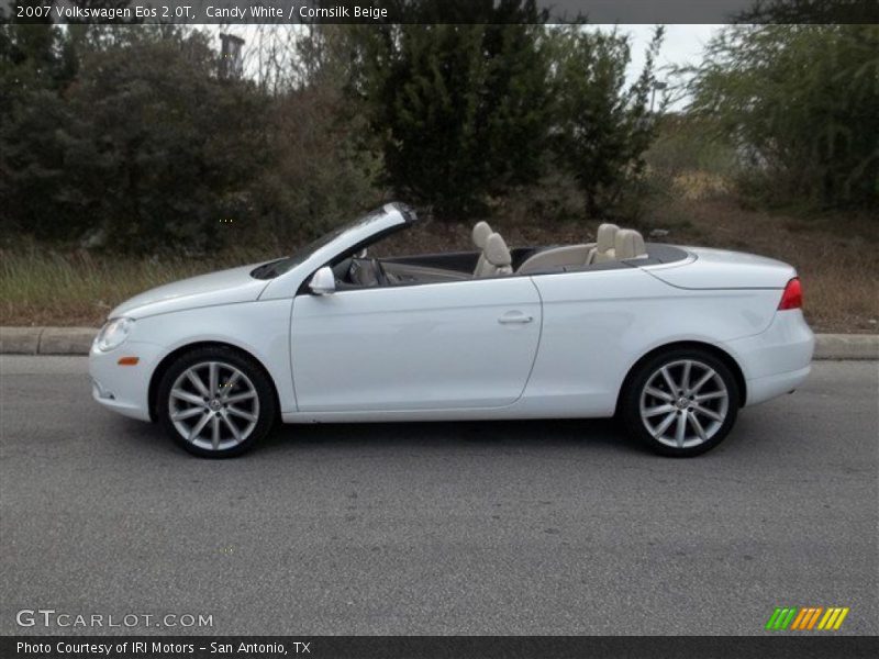 Candy White / Cornsilk Beige 2007 Volkswagen Eos 2.0T