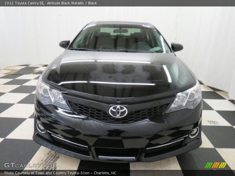 Attitude Black Metallic / Black 2012 Toyota Camry SE
