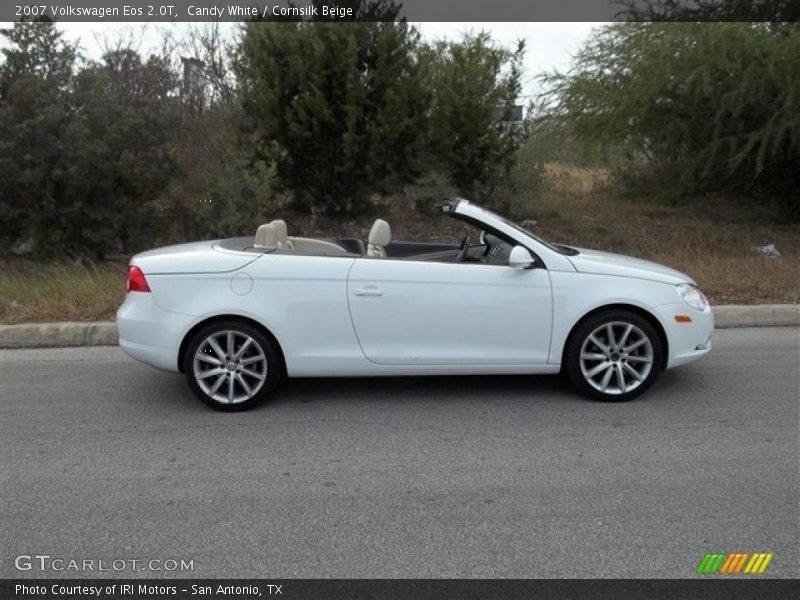 Candy White / Cornsilk Beige 2007 Volkswagen Eos 2.0T