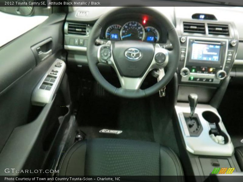 Attitude Black Metallic / Black 2012 Toyota Camry SE
