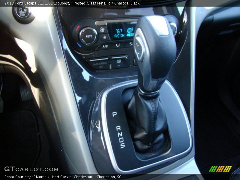 Frosted Glass Metallic / Charcoal Black 2013 Ford Escape SEL 1.6L EcoBoost