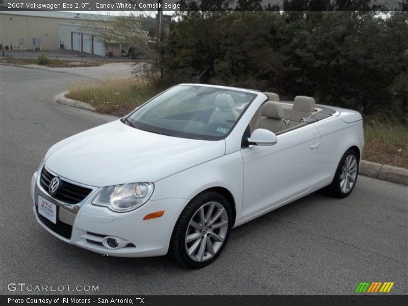 Candy White / Cornsilk Beige 2007 Volkswagen Eos 2.0T