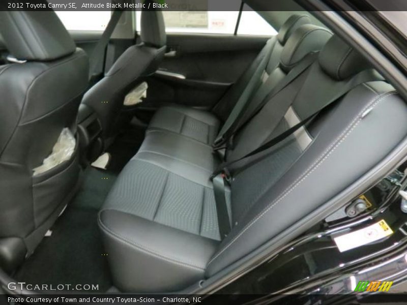 Attitude Black Metallic / Black 2012 Toyota Camry SE