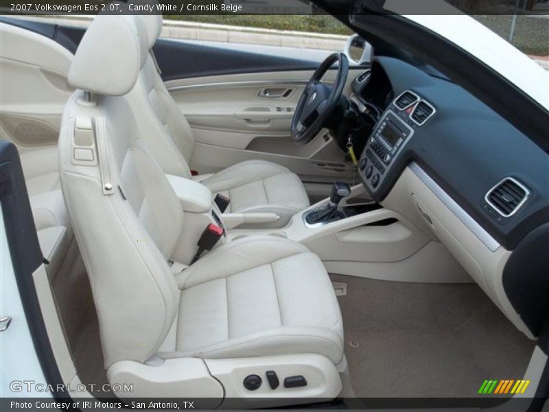 Candy White / Cornsilk Beige 2007 Volkswagen Eos 2.0T