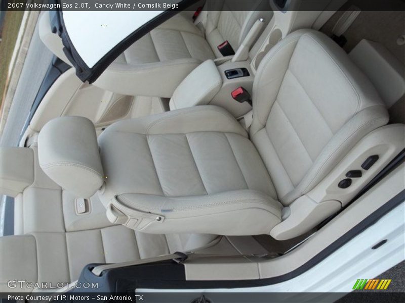 Candy White / Cornsilk Beige 2007 Volkswagen Eos 2.0T