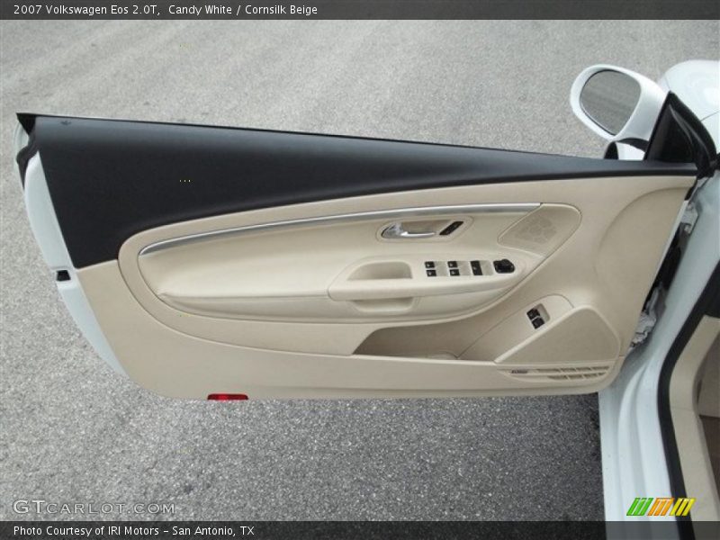 Candy White / Cornsilk Beige 2007 Volkswagen Eos 2.0T