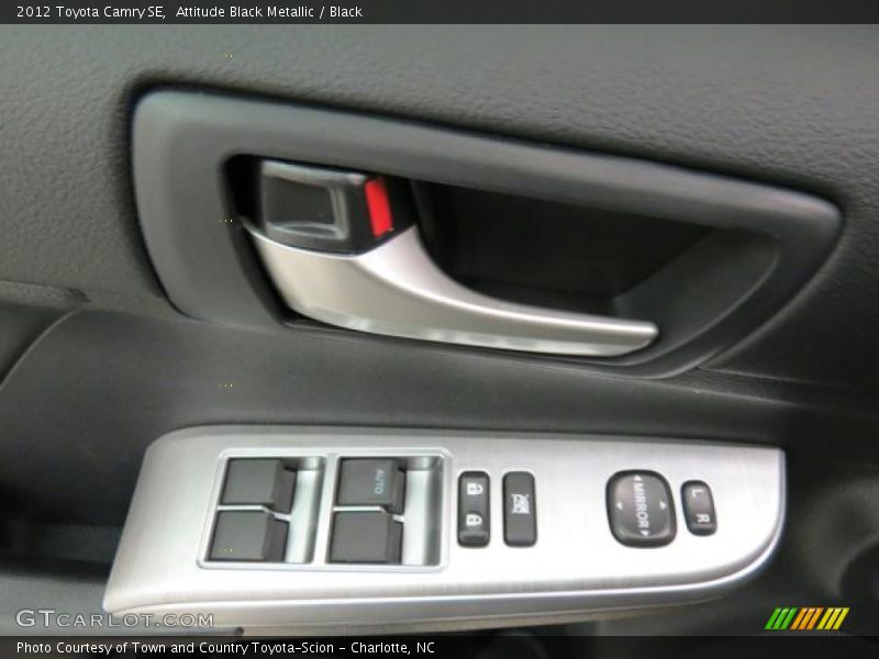 Attitude Black Metallic / Black 2012 Toyota Camry SE