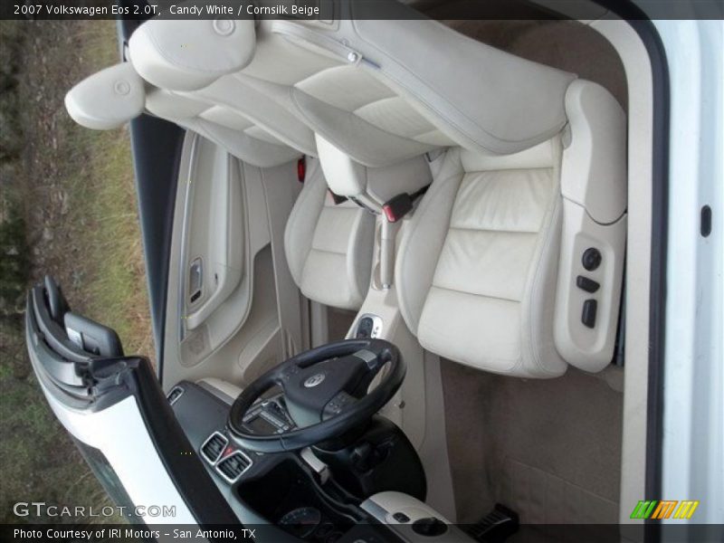 Candy White / Cornsilk Beige 2007 Volkswagen Eos 2.0T