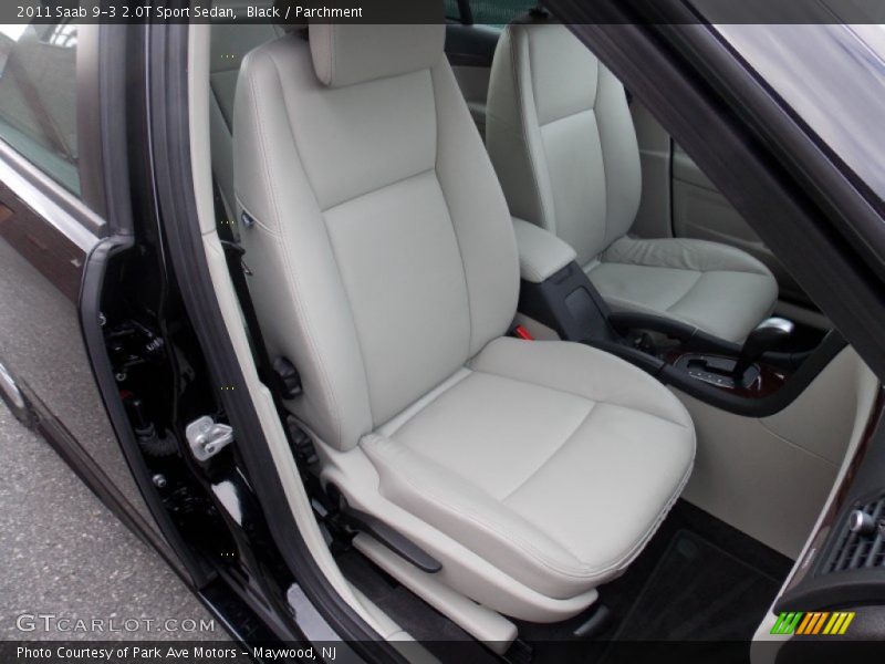 Black / Parchment 2011 Saab 9-3 2.0T Sport Sedan