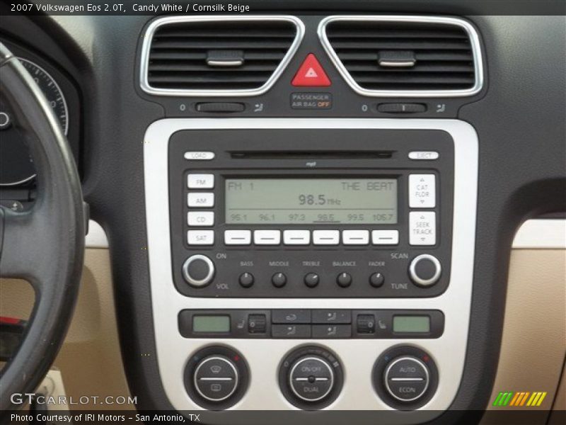 Candy White / Cornsilk Beige 2007 Volkswagen Eos 2.0T