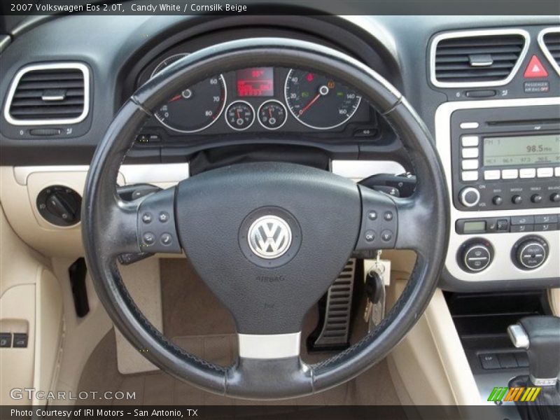 Candy White / Cornsilk Beige 2007 Volkswagen Eos 2.0T