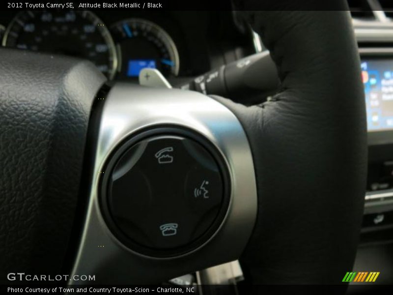 Attitude Black Metallic / Black 2012 Toyota Camry SE